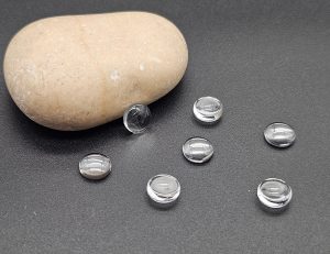 WSH210 20 cabochons en verre 10mm