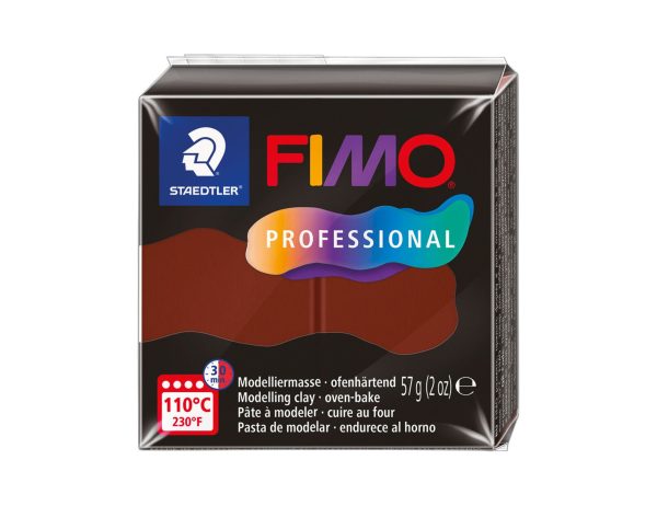 Pâte Fimo Professional 57g - Chocolat n 77