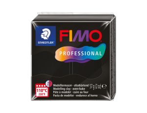 WSH258 Pâte Fimo Professional 57g - Noir n 9