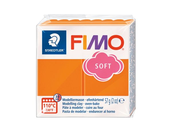 Pâte Fimo Soft 57g - Mandarine n 42