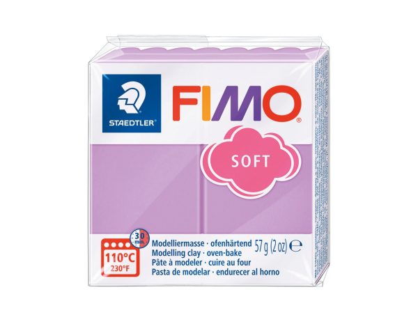 Pâte Fimo Soft 57g - Lavande n 62