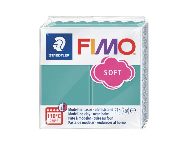 Pâte Fimo Soft 57g - Vague marine n T36