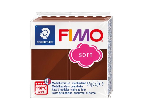 Pâte Fimo Soft 57g - Chocolat n 75