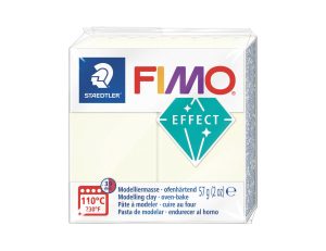 WSH299 Pâte Fimo Effect 57g - Translucide néon n 041 Fluorescente dans le noir