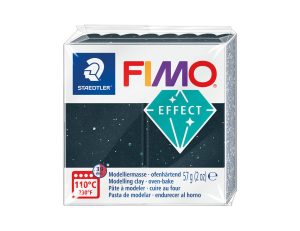 Pâte Fimo Effect pierre 57g - Granit noir n 903