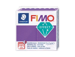 Pâte Fimo Effect métal 57g - Lilas n 61