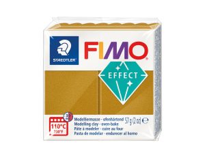 Pâte Fimo Effect métal 57g - Or n 11