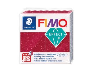 WSH322 Pâte Fimo Effect galaxy 57g - Rouge n 202