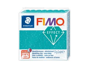 WSH324 Pâte Fimo Effect galaxy 57g - Turquoise n 392